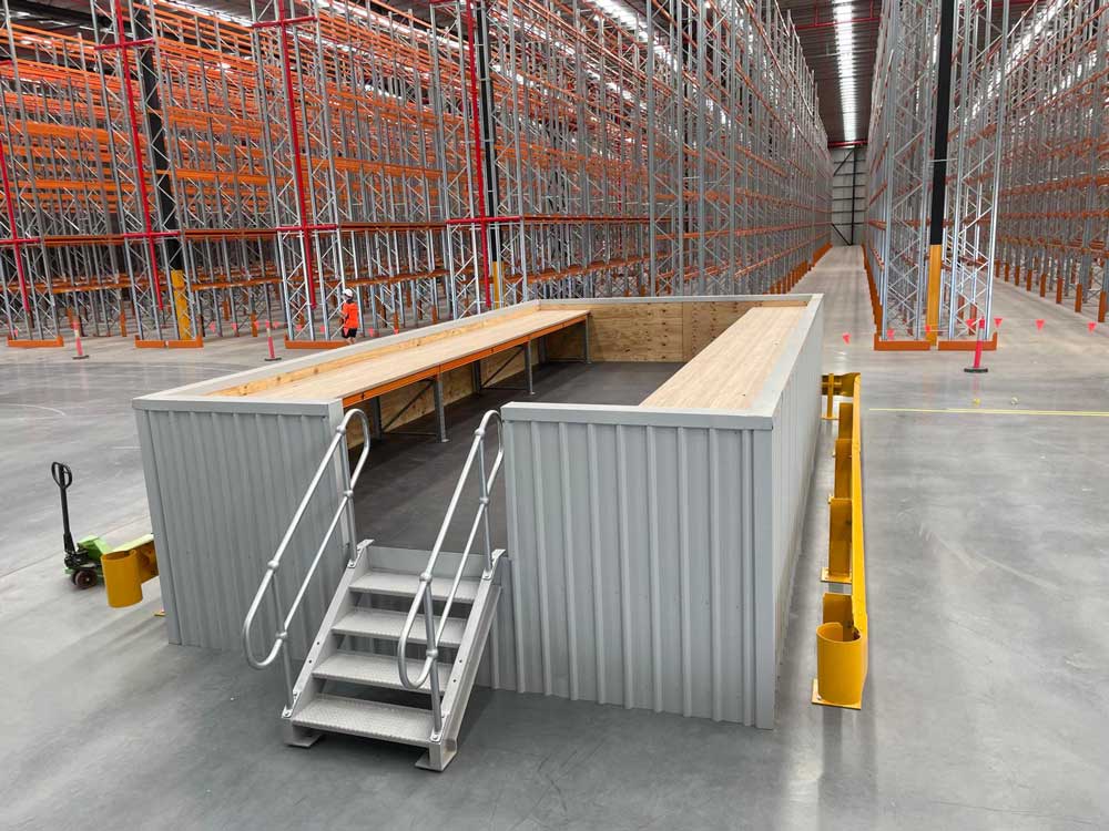 Raised Storage Areas
